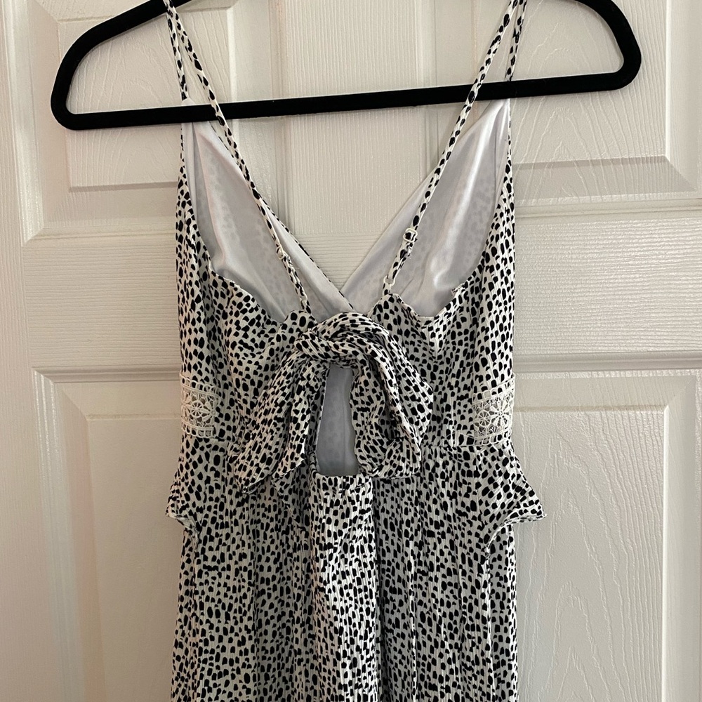 Express - Spaghetti Strap Ruffle Dress - Size Small - Picture 5 of 6